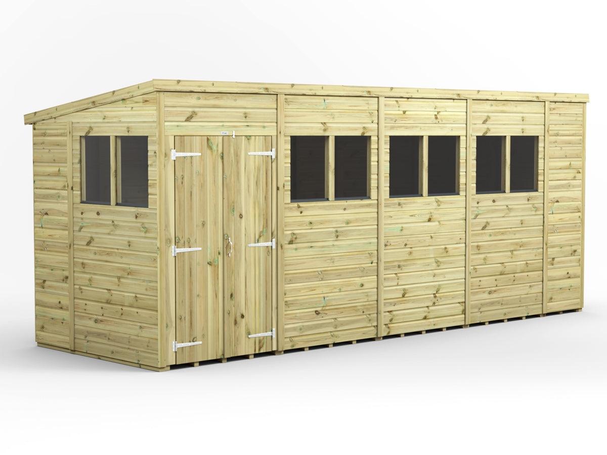 UK Shed Premium - Pent - Timber Building Specialists