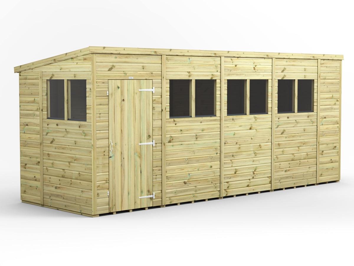 UK Shed Premium - Pent - Timber Building Specialists
