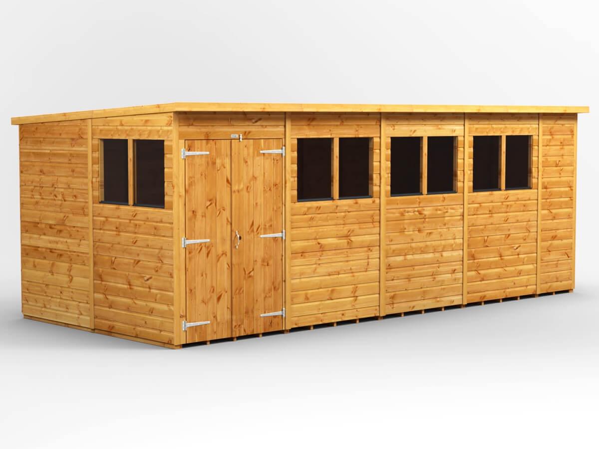 UK Shed - Pent - Timber Building Specialists