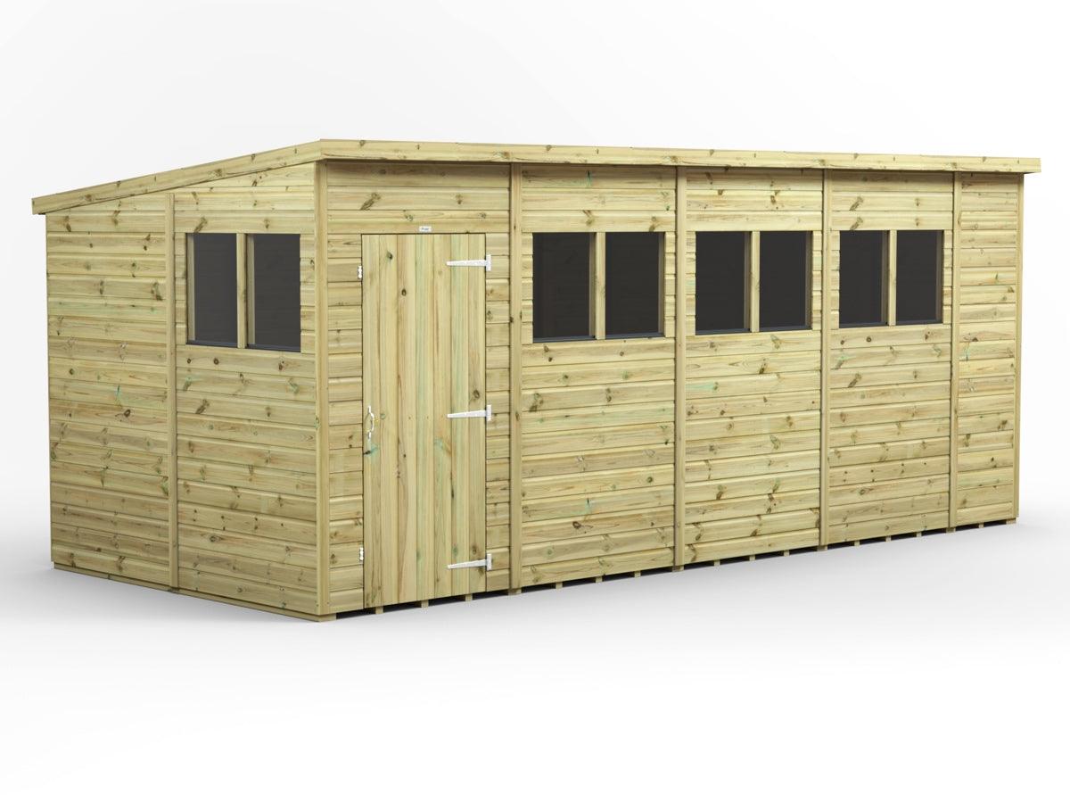 UK Shed Premium - Pent - Timber Building Specialists