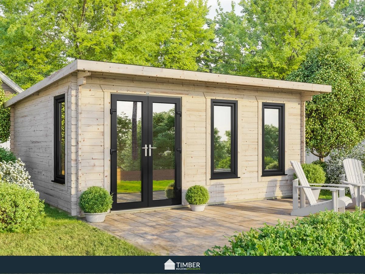 TBS UK Log Cabin | 6.0 x 5.5m - Timber Building Specialists