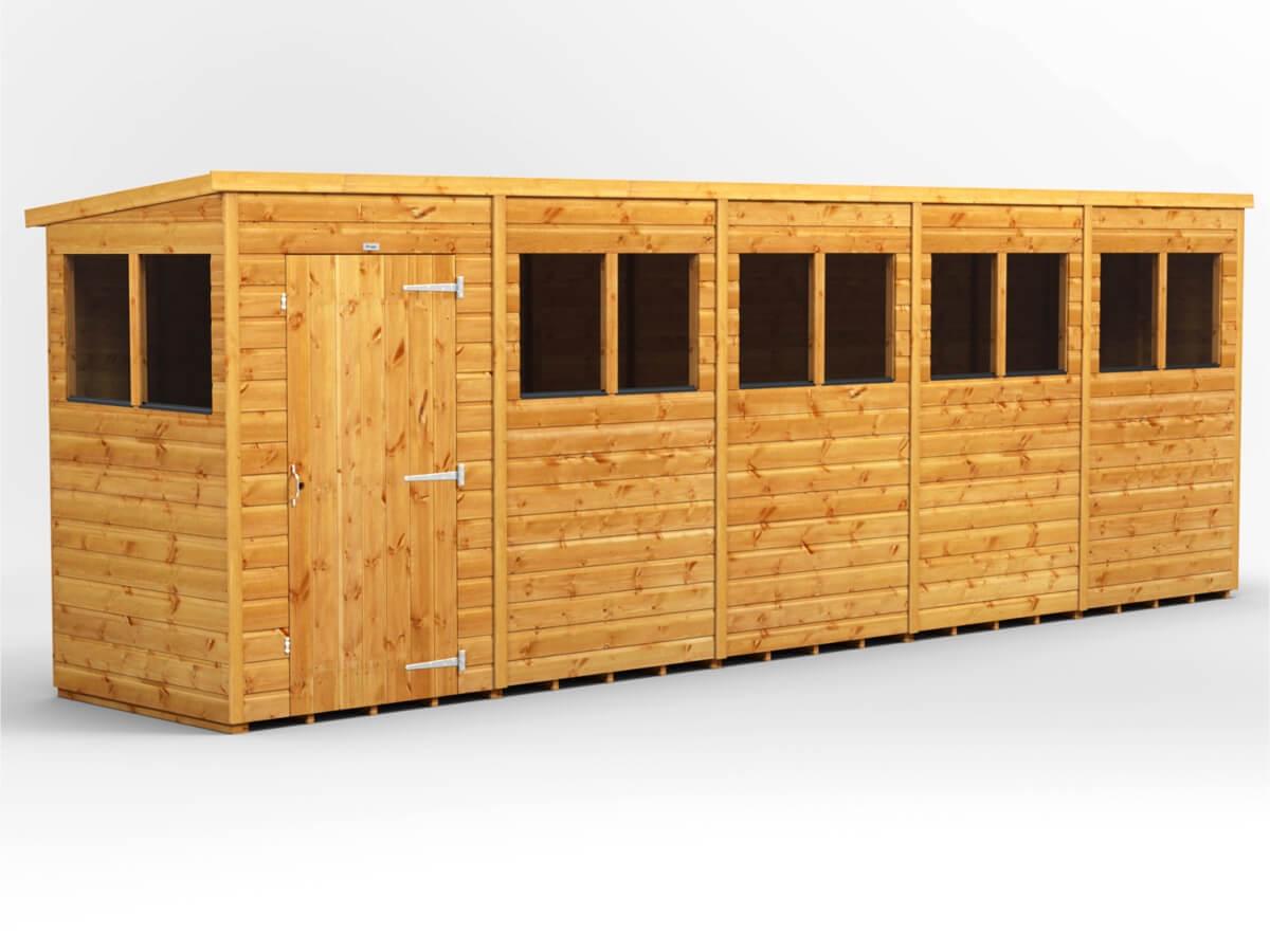 UK Shed - Pent - Timber Building Specialists