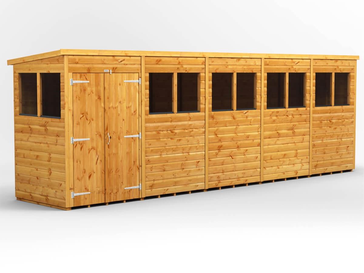 UK Shed - Pent - Timber Building Specialists