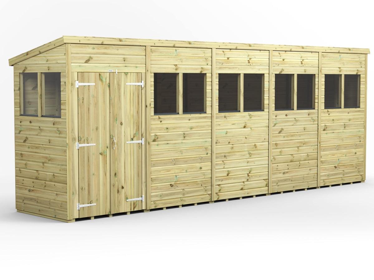 UK Shed Premium - Pent - Timber Building Specialists