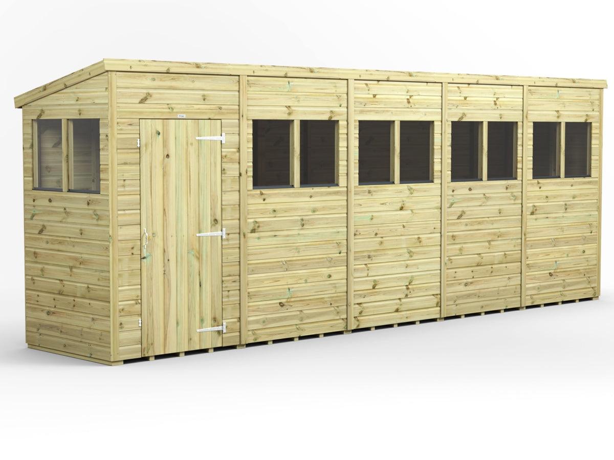 UK Shed Premium - Pent - Timber Building Specialists