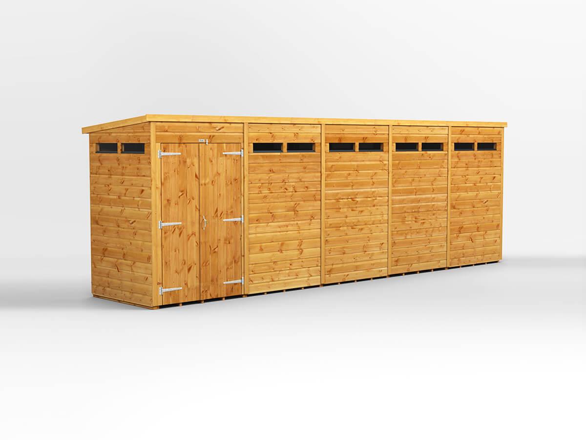 UK Shed - Pent Security - Timber Building Specialists