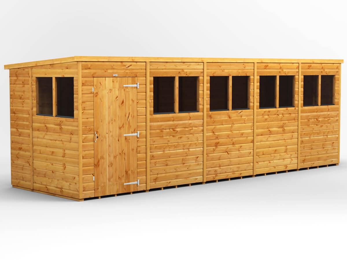 UK Shed - Pent - Timber Building Specialists