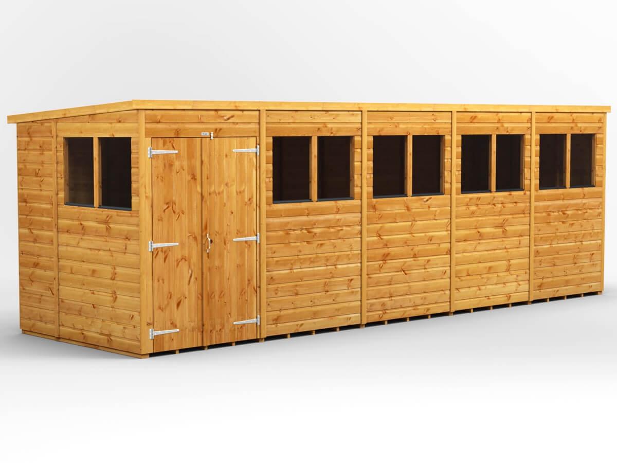 UK Shed - Pent - Timber Building Specialists