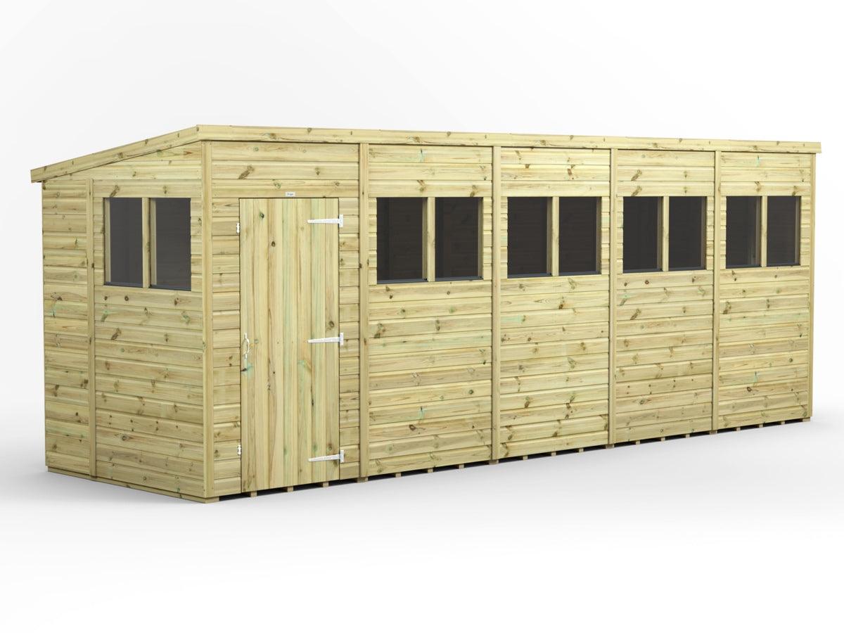 UK Shed Premium - Pent - Timber Building Specialists