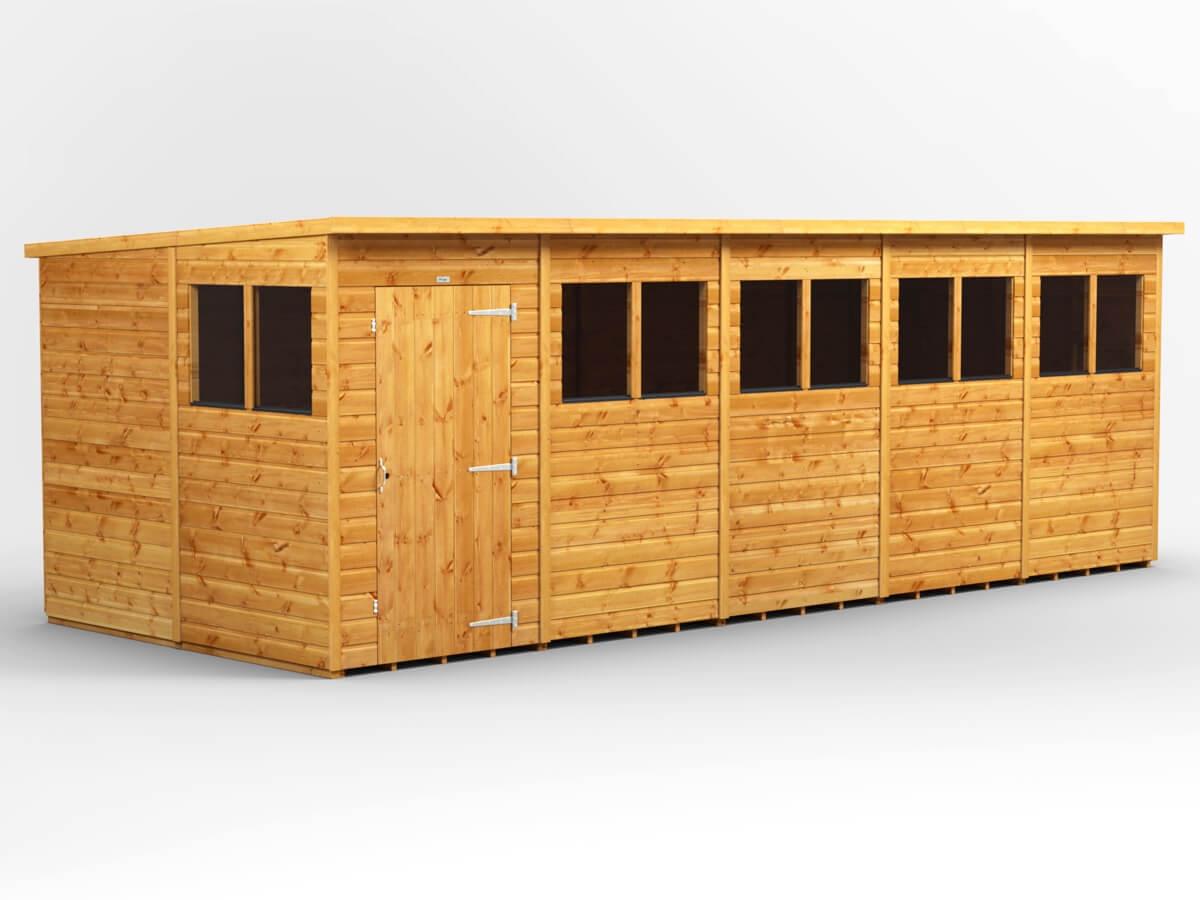 UK Shed - Pent - Timber Building Specialists