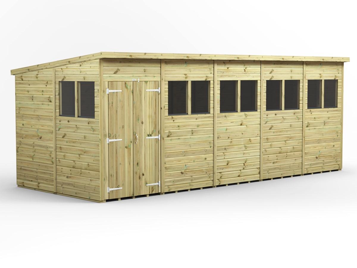 UK Shed Premium - Pent - Timber Building Specialists