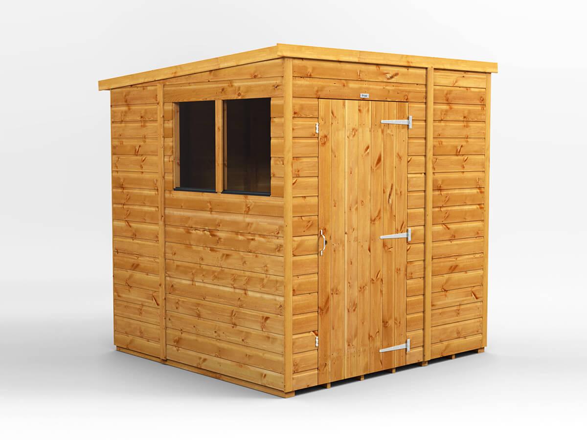 UK Shed - Pent - Timber Building Specialists