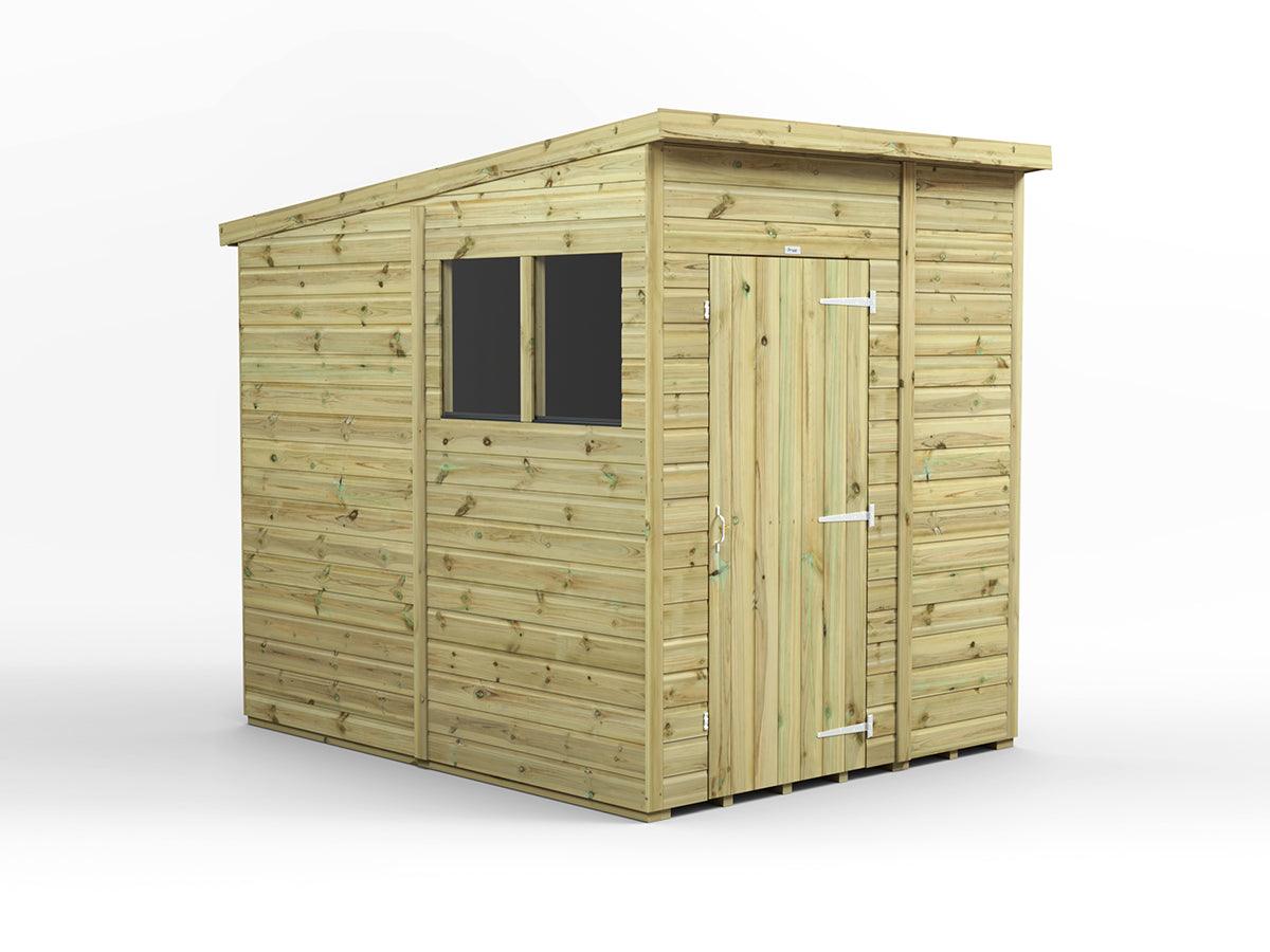 UK Shed Premium - Pent - Timber Building Specialists