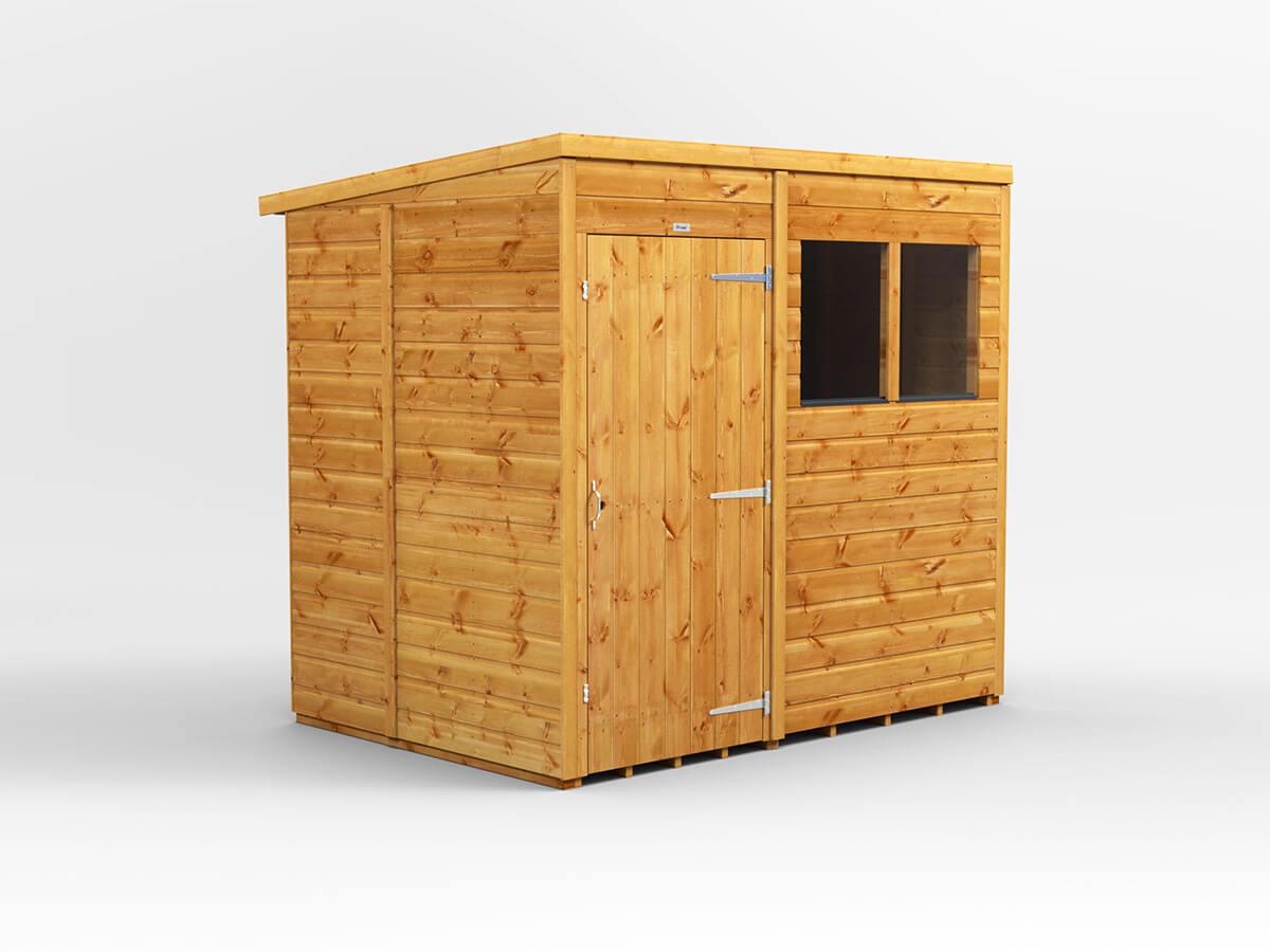 UK Shed - Pent - Timber Building Specialists
