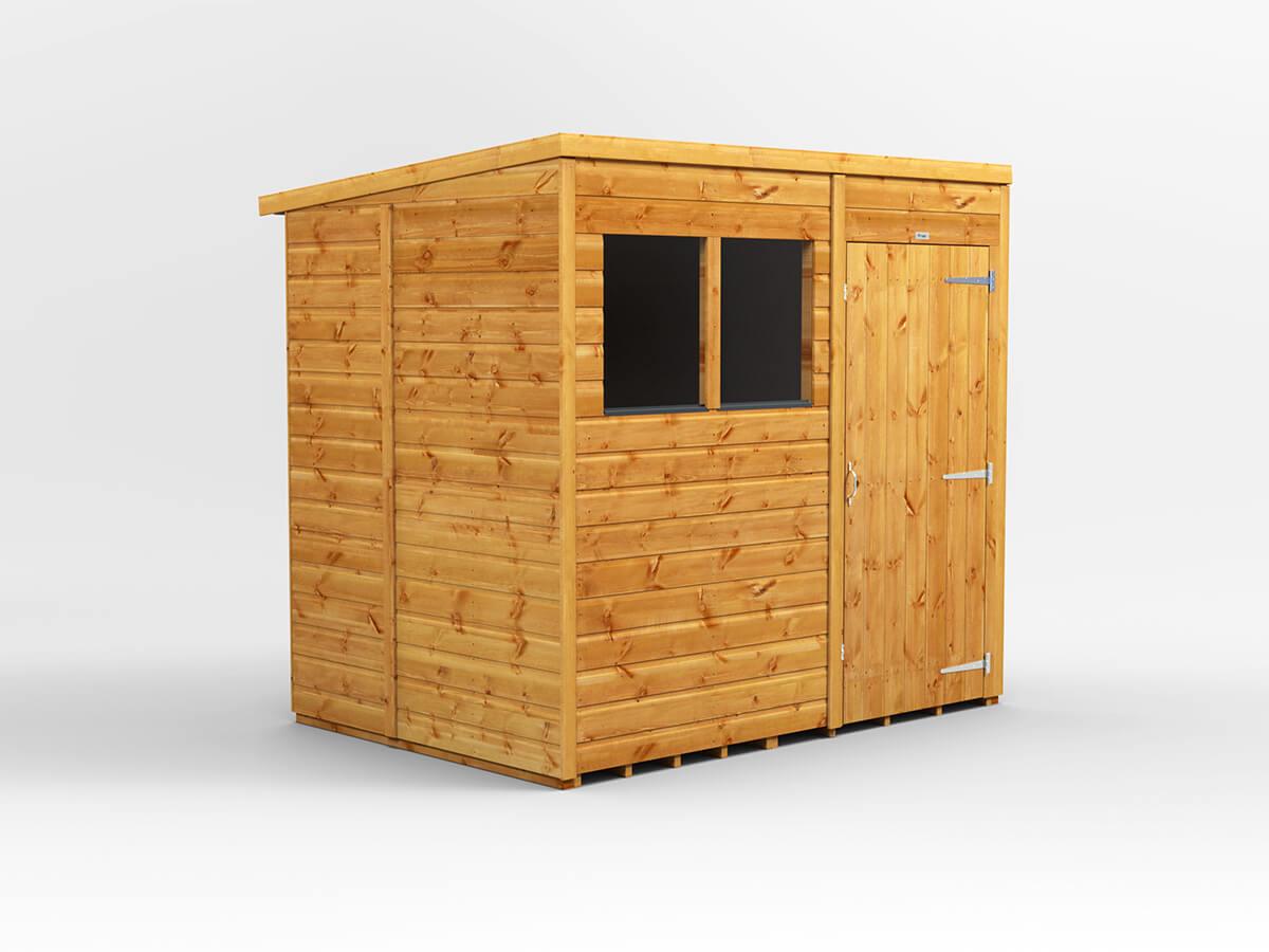 UK Shed - Pent - Timber Building Specialists