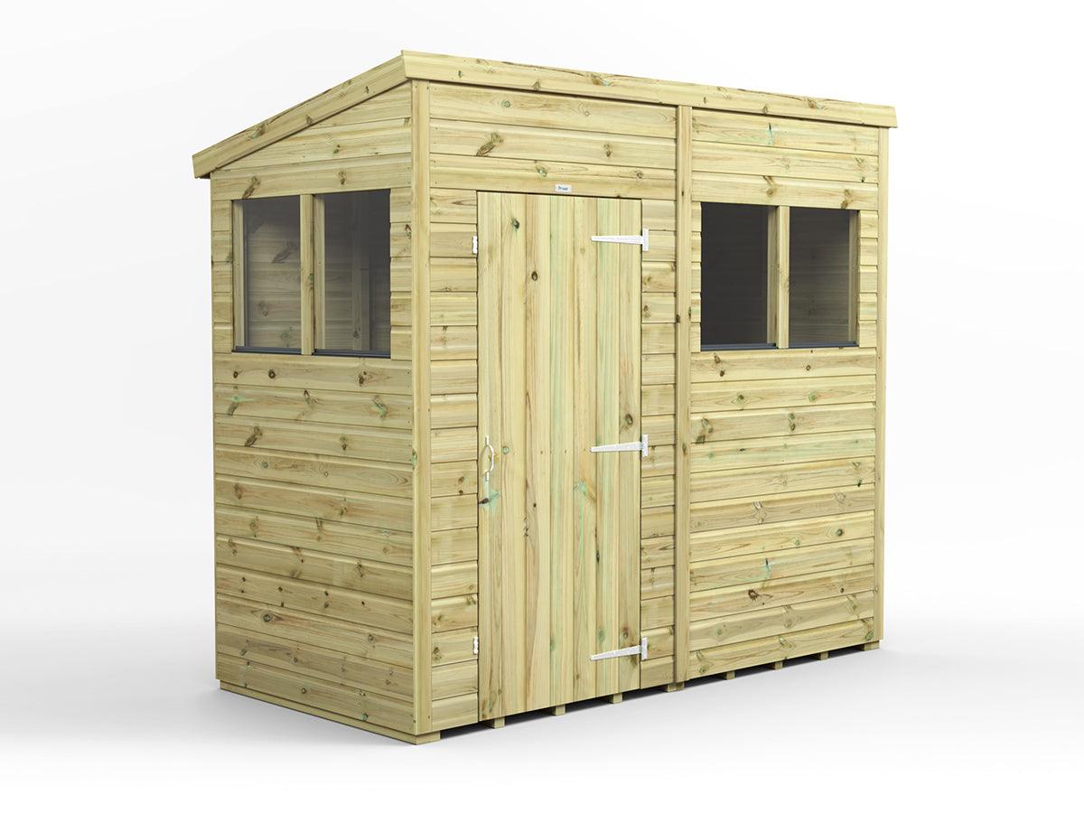 UK Shed Premium - Pent - Timber Building Specialists