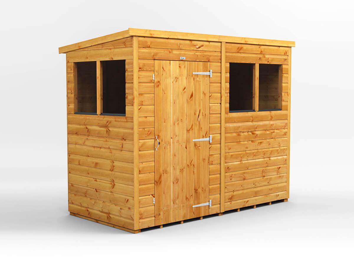 UK Shed - Pent - Timber Building Specialists
