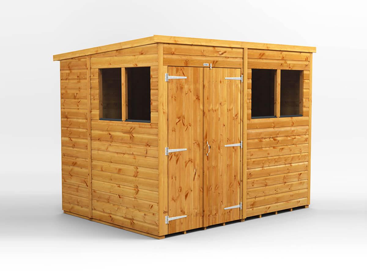 UK Shed - Pent - Timber Building Specialists