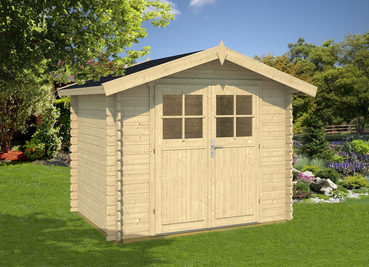 CAROL 2.6x2.0m Log Cabin