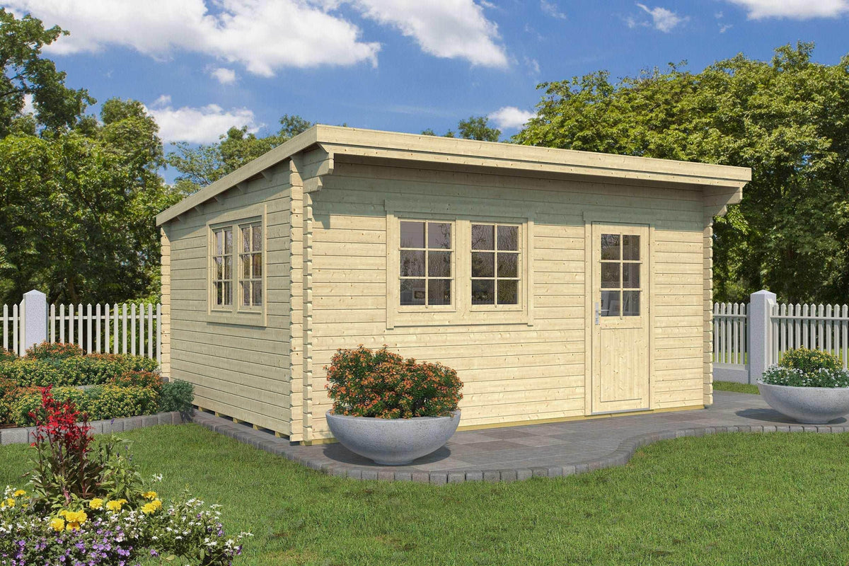 DANIEL Log Cabin | 5.0x4.0m - Log Cabin - Timber Building Specialists