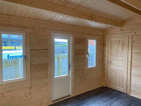 7x3m Log Cabin - In Stock - Timber Building Specialists