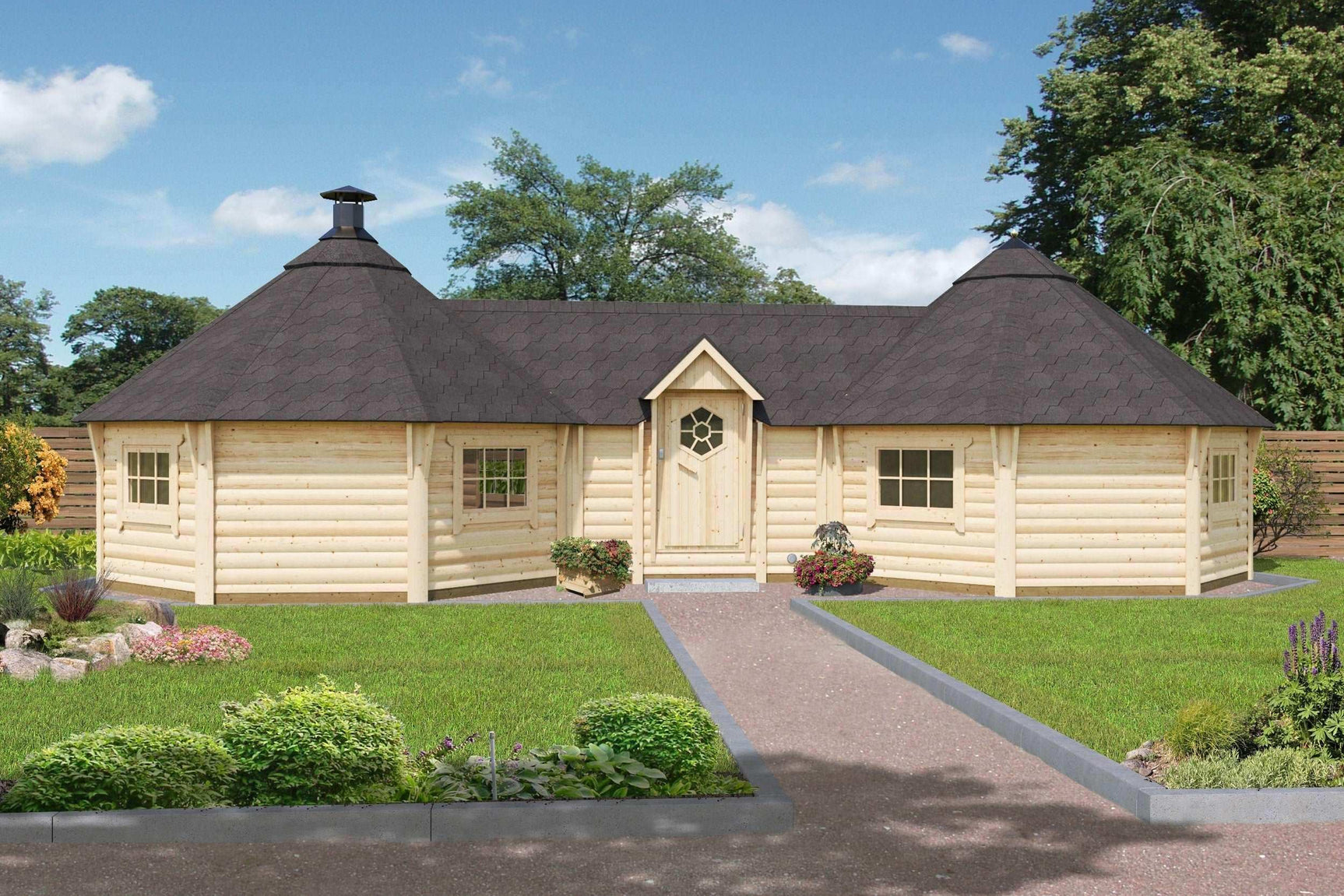 MELISSA BBQ Grill Cabin | 38m2 - BBQ Grill Cabin - Timber Building Specialists