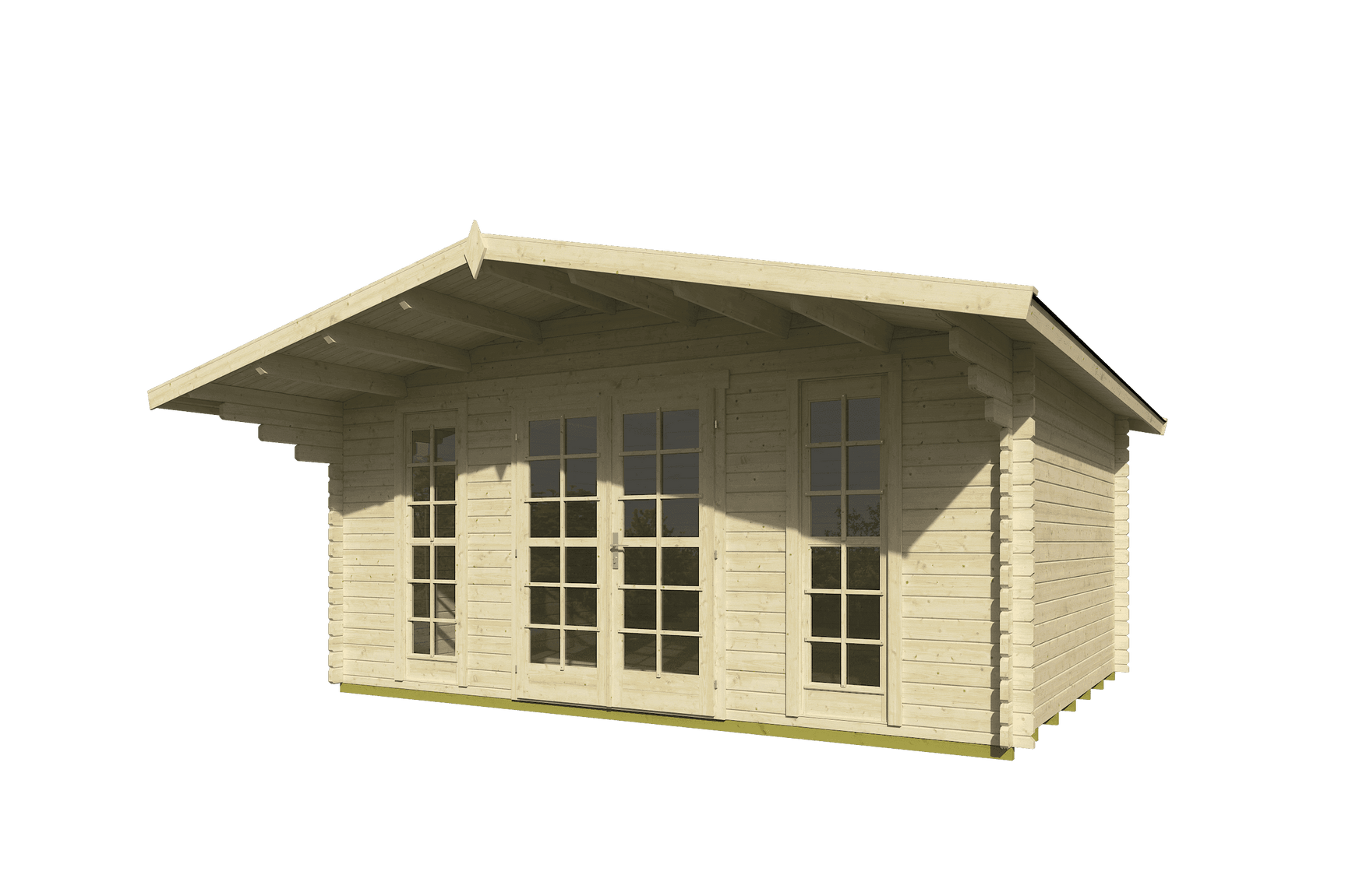 KERSTIN Log Cabin | 5.0x3.8m - Log Cabin - Timber Building Specialists