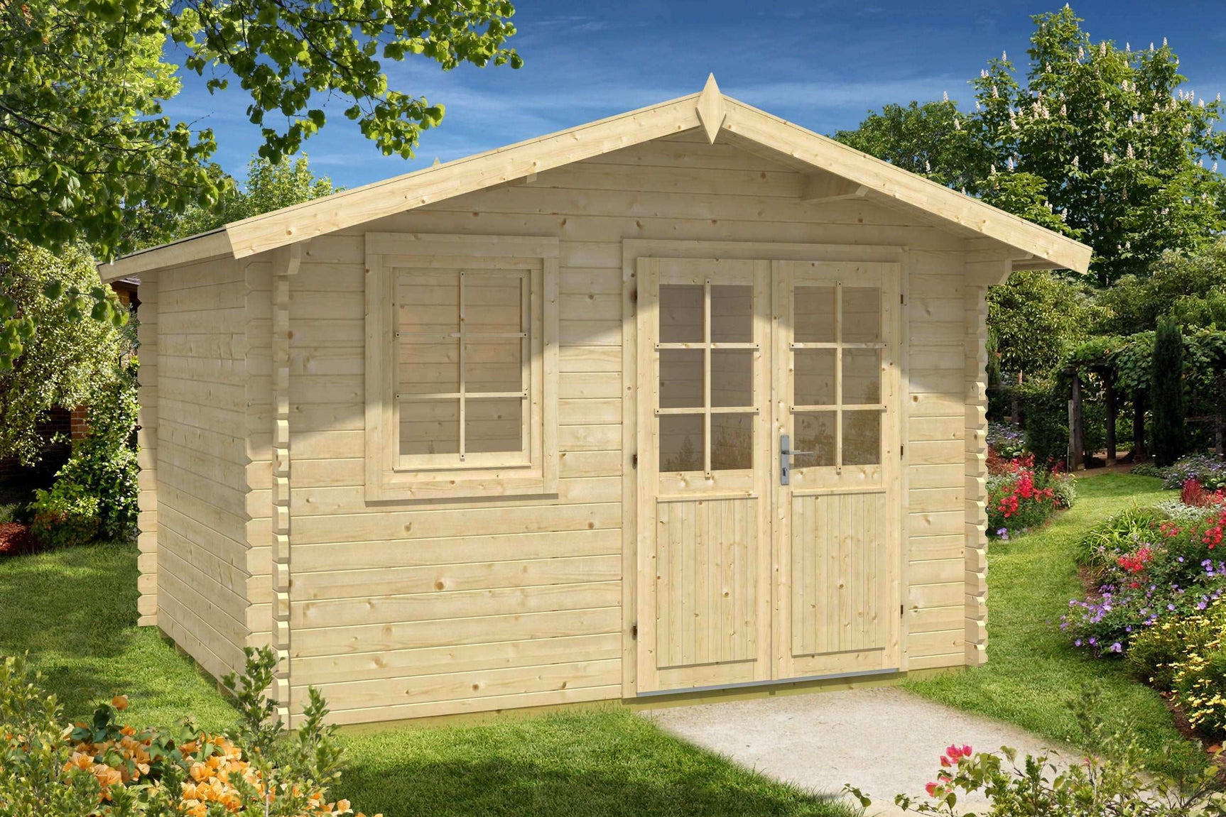 MATTI Log Cabin | 3.6x3.0m - Log Cabin - Timber Building Specialists