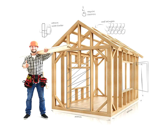 building a bespoke log cabin