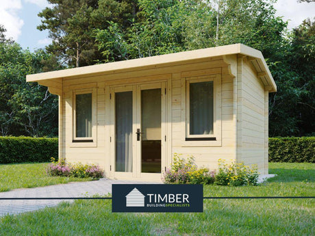 TBS111 Log Cabin | 4.0x3.0m - Timber Building Specialists
