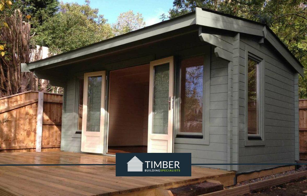 TBS116 Log Cabin | 4.0x5.0m - Timber Building Specialists