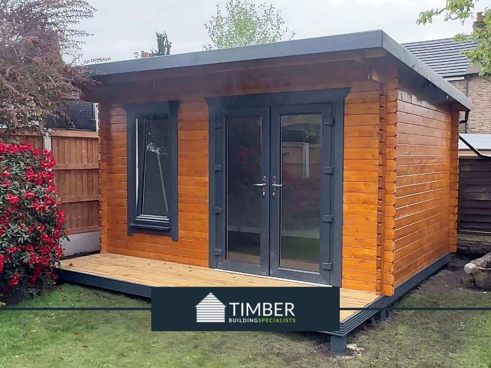 TBS UK Log Cabin | 4.2 x 3.0m - Log Cabin - Timber Building Specialists