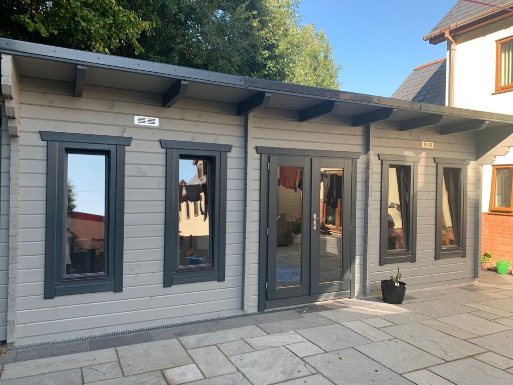 TBS151 Log Cabin | 7.5x4.5m - Timber Building Specialists