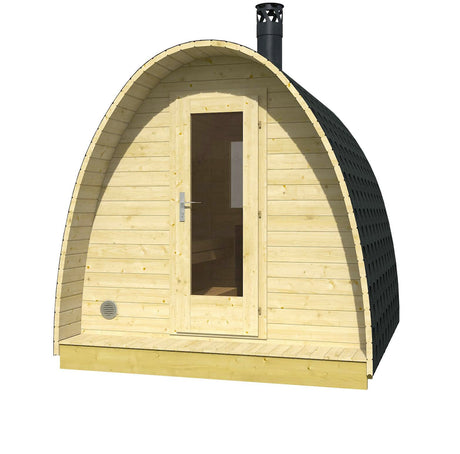 BIANCA Sauna Pod | 2.4x2.5m - Timber Building Specialists