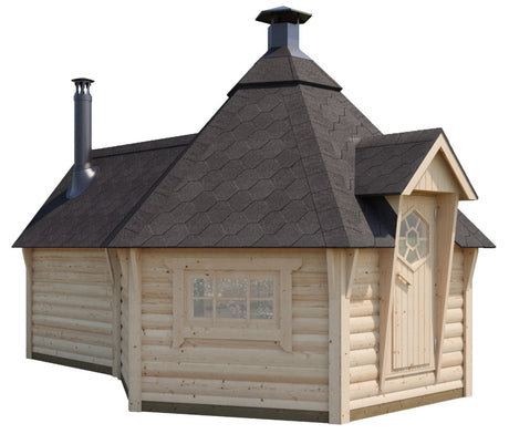 FILIP BBQ Grill Cabin + Sauna | 13m2 - Timber Building Specialists
