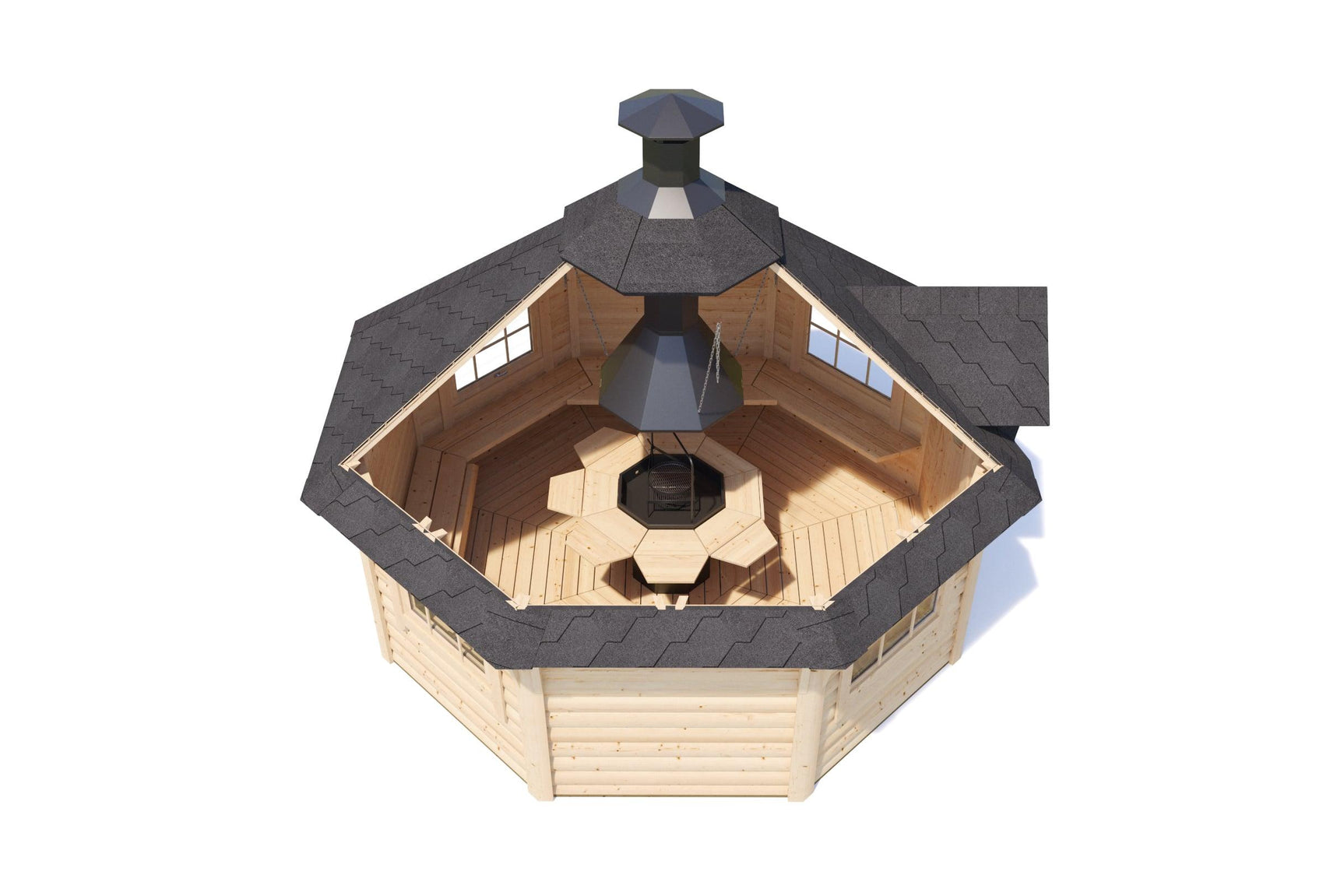 ROSCO BBQ Grill Cabin | 12 m2 - BBQ Grill Cabin - Timber Building Specialists