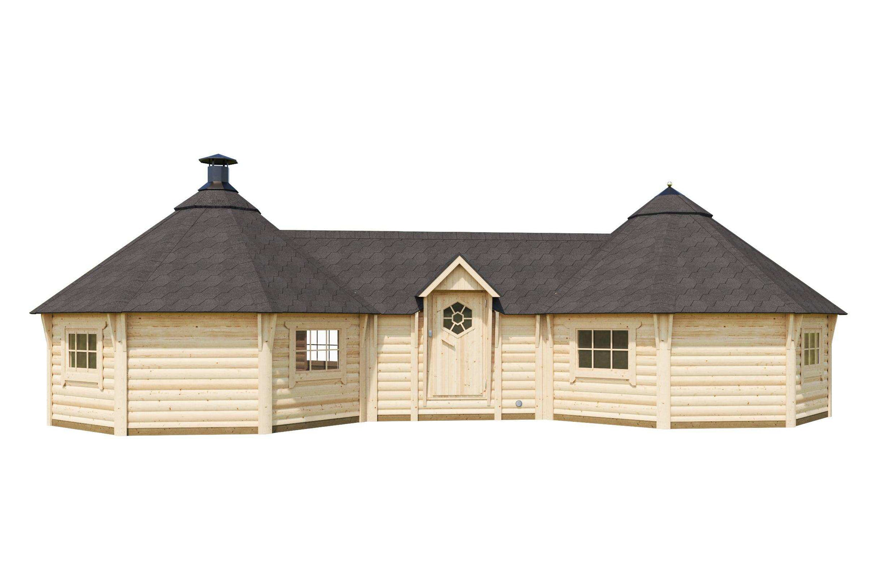 MELISSA BBQ Grill Cabin | 38m2 - BBQ Grill Cabin - Timber Building Specialists