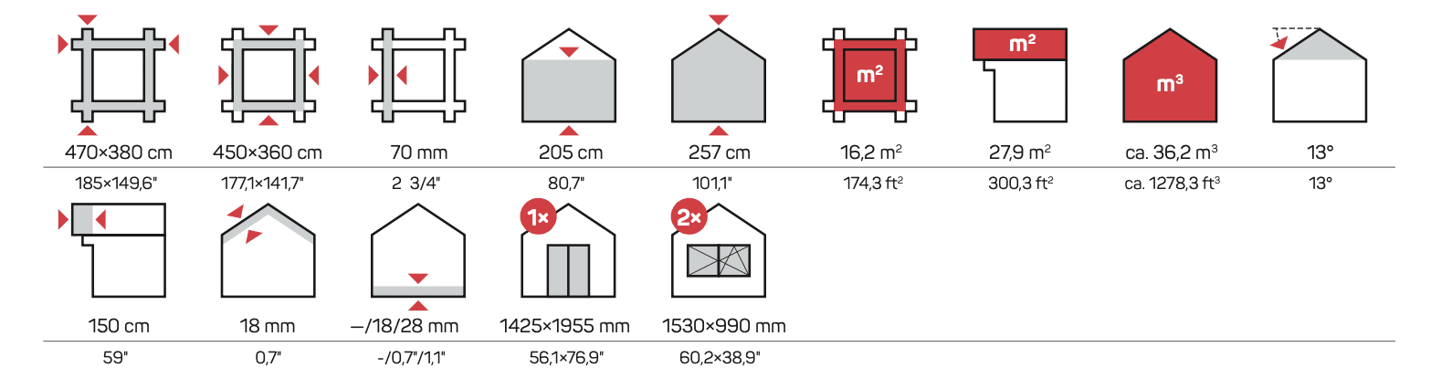OSLO Log Cabin | 4.7x3.8m - Log Cabin - Timber Building Specialists