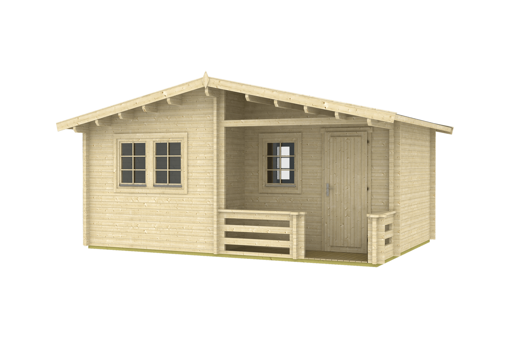 SALAMANCA Log Cabin | 6.0x4.2m - Log Cabin - Timber Building Specialists