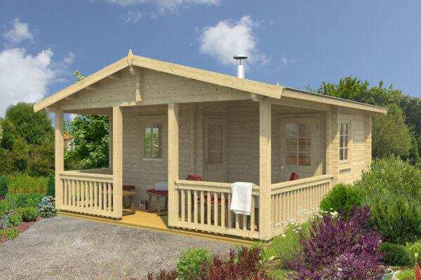 OTTO Sauna Log Cabin | 5.0x4.9m - Sauna Log Cabin - Timber Building Specialists
