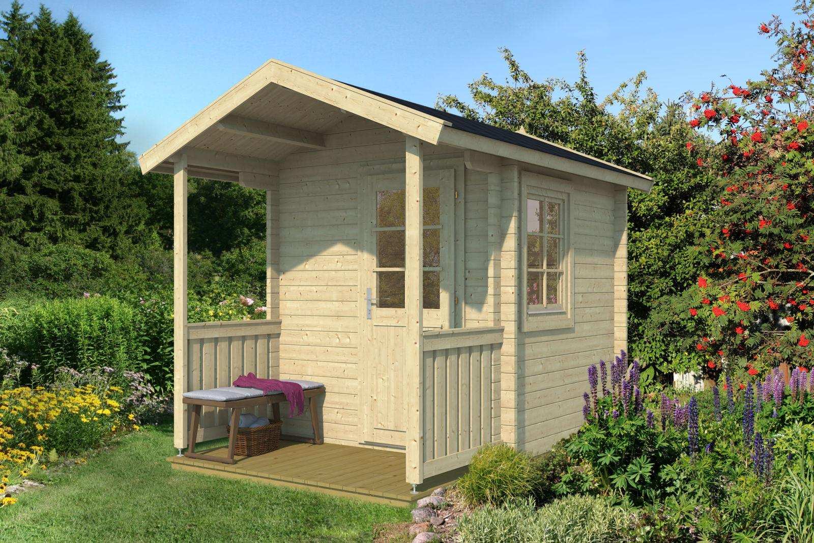 NIKLAS Sauna Log Cabin | 2.2x2.2m - Sauna Log Cabin - Timber Building Specialists