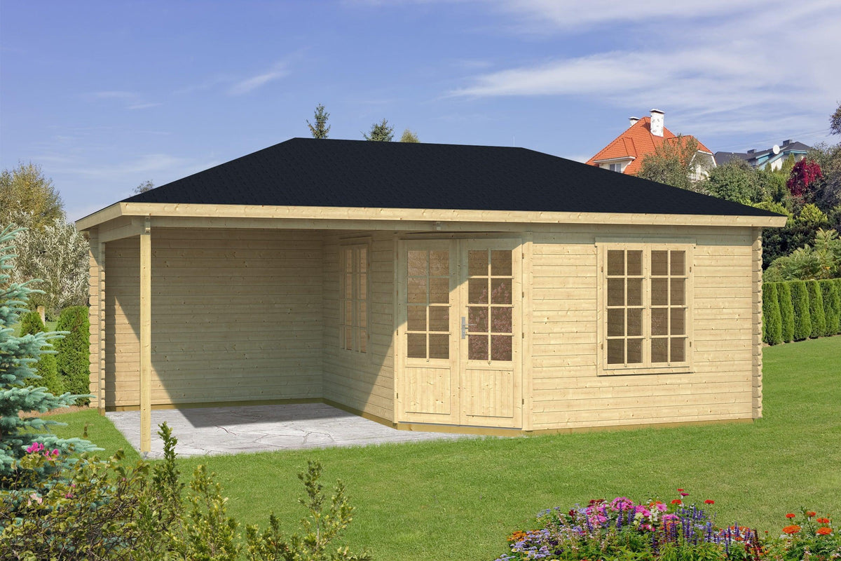 SICILIA 6.7x3.8m Log Cabin