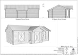 Daisy Log Cabin | 8.5x3.5m - Timber Building Specialists