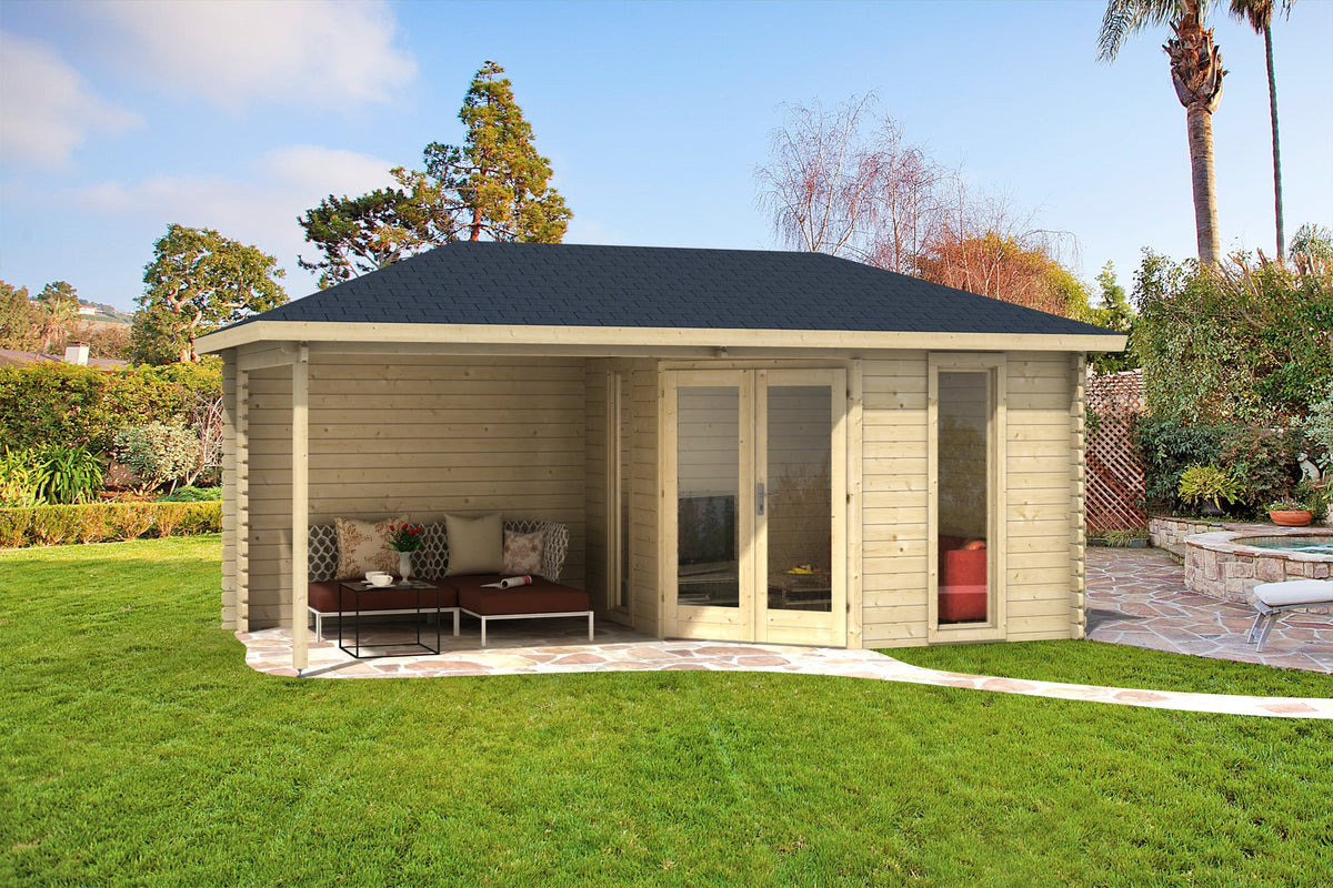 VENEZIA 5.8x3.0m Log Cabin