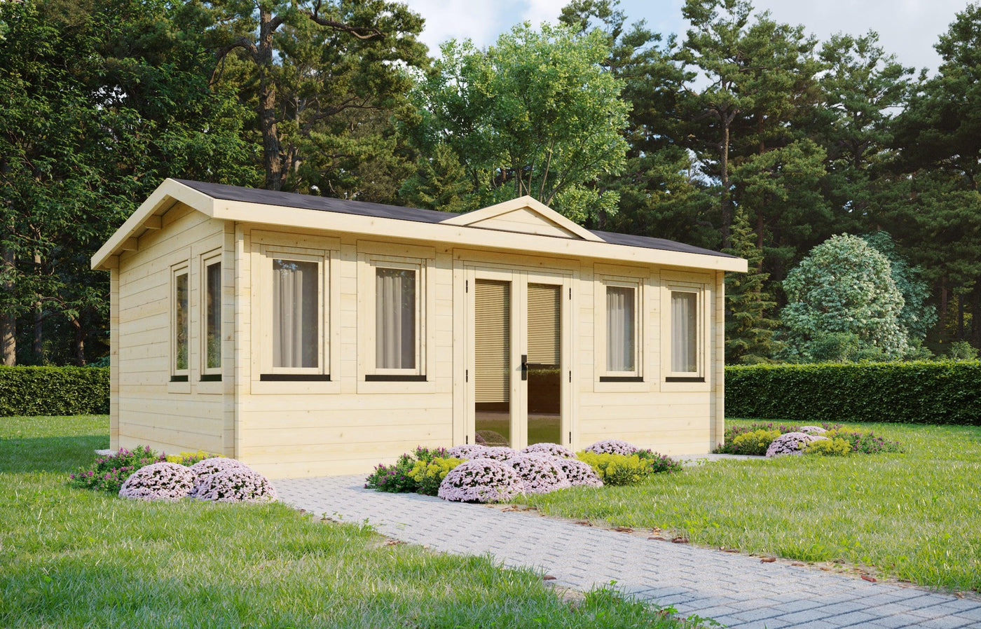 TBS105 Log Cabin | 4.1x3.2m