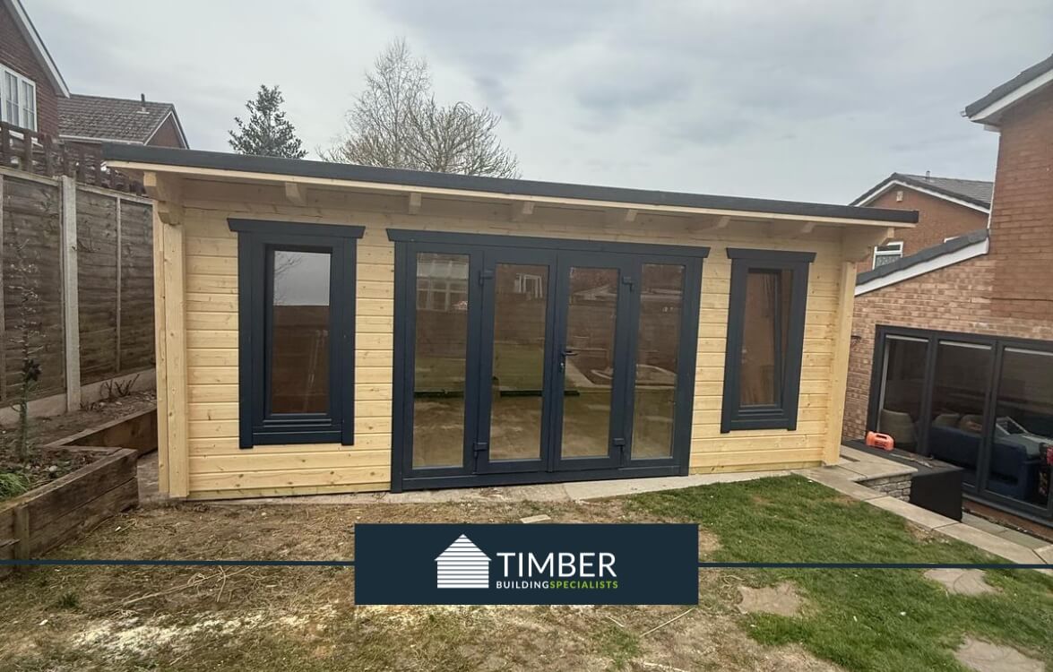 TBS171 Log Cabin (4 Bed Lodge) | 20x6.8m