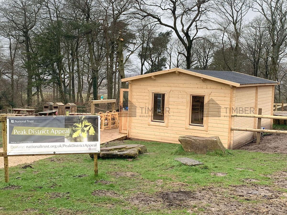 Log Cabin For The National Trust - Timber Building Specialists