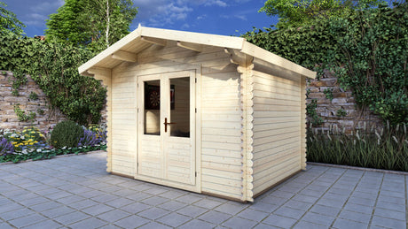Holly Log Cabin | 3.2 x 2.6m