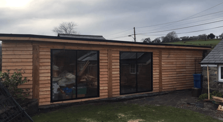 Log Cabin Llanegryn Wales - Timber Building Specialists