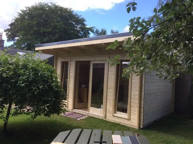 Home Office Log Cabin 